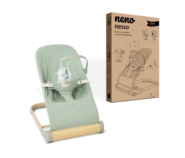 NENO NESSO LIGHT GREEN leżaczek dla dzieci - 1360071 - zdjęcie 4